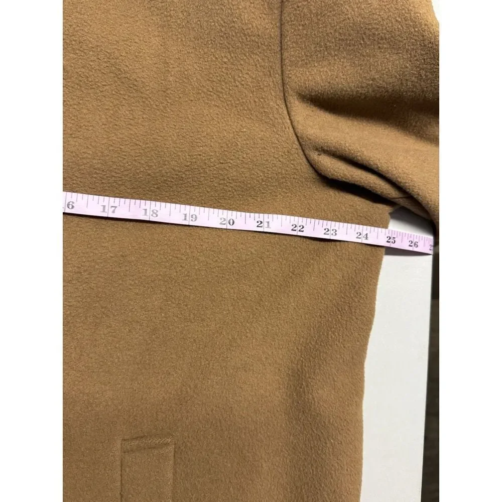 Bachrach wool & cashmere peacoat. Khaki. Men's. Sz XL